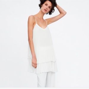 Zara Pleated Top